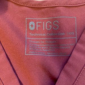 Dark cherry fig scrubs